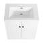 Lavabo de salle de bain autoportant en résine 30 po et 2 portes d'armoire à fermeture en douceur-2045229427