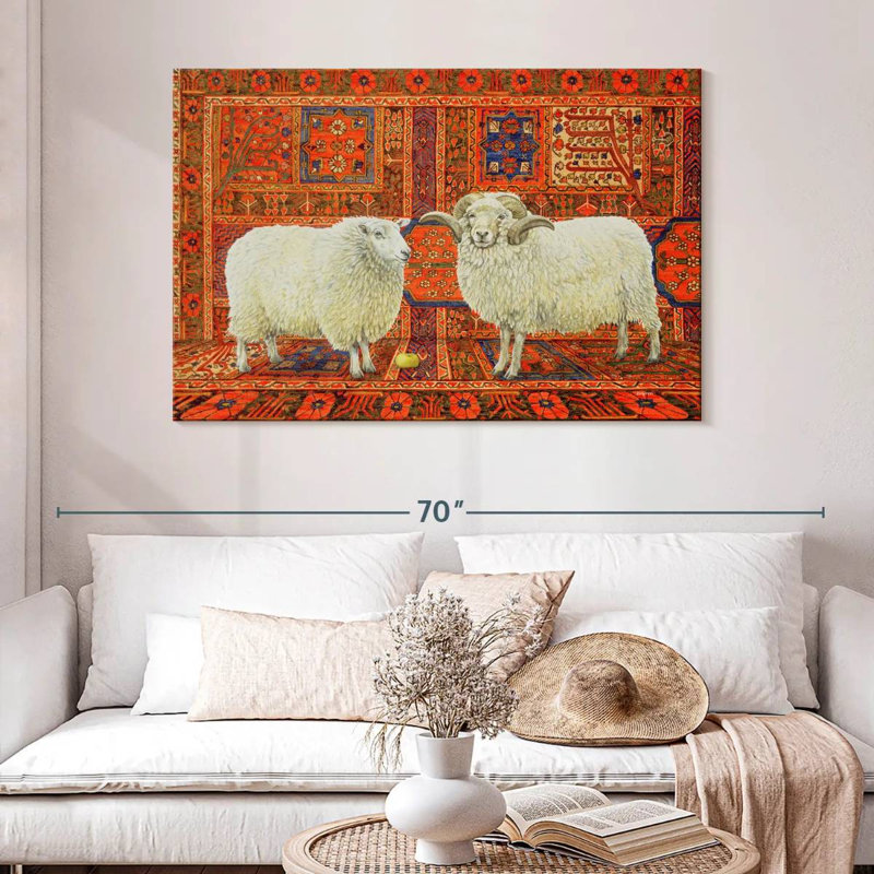 Brampt Persian Wool, 32" H x 48" W