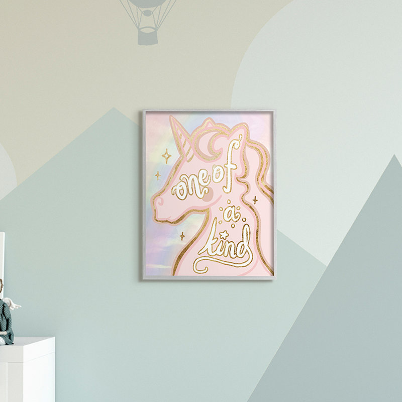 Gowrie Gowrie, œuvre d'art unique en son genre, H 20 po x l 16 po x P 1,5 po, Estampe numérique Farmhouse