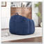 Grand fauteuil à billes en velours côtelé avec accoudoirs Comfy-732271617