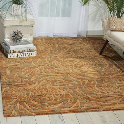 Kindra Wool Floral Indoor Rug