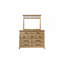 Commode 9 tiroirs - Finition caramel