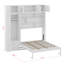 Grand lit escamotable avec armoire et armoire-1606238584