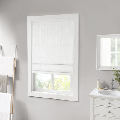 Store romain simple obscurcissant sans cordon Galen Basketweave