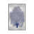 White Floater Framed