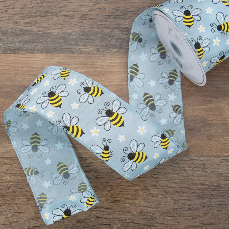 1'' Abstract Polyester Ribbon
