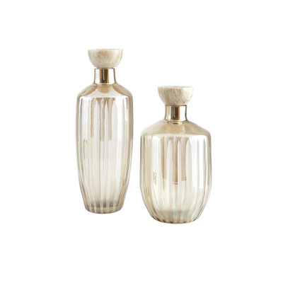 Arielle Decanters, Set Of 2