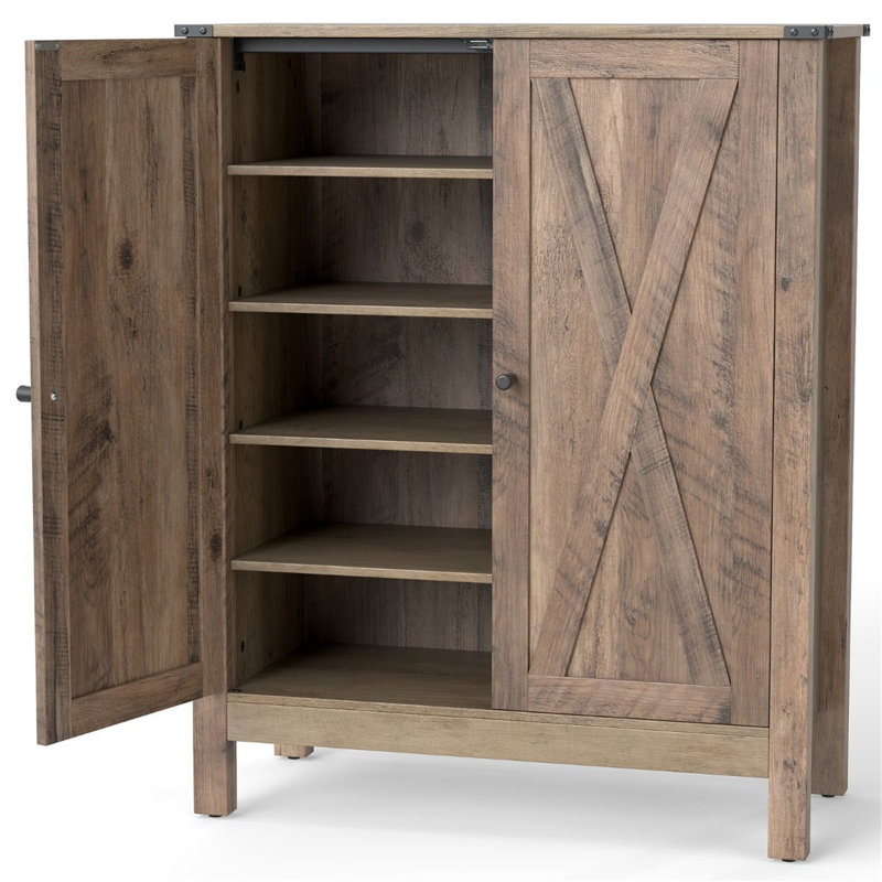 15 Pair Shoe Storage Cabinet