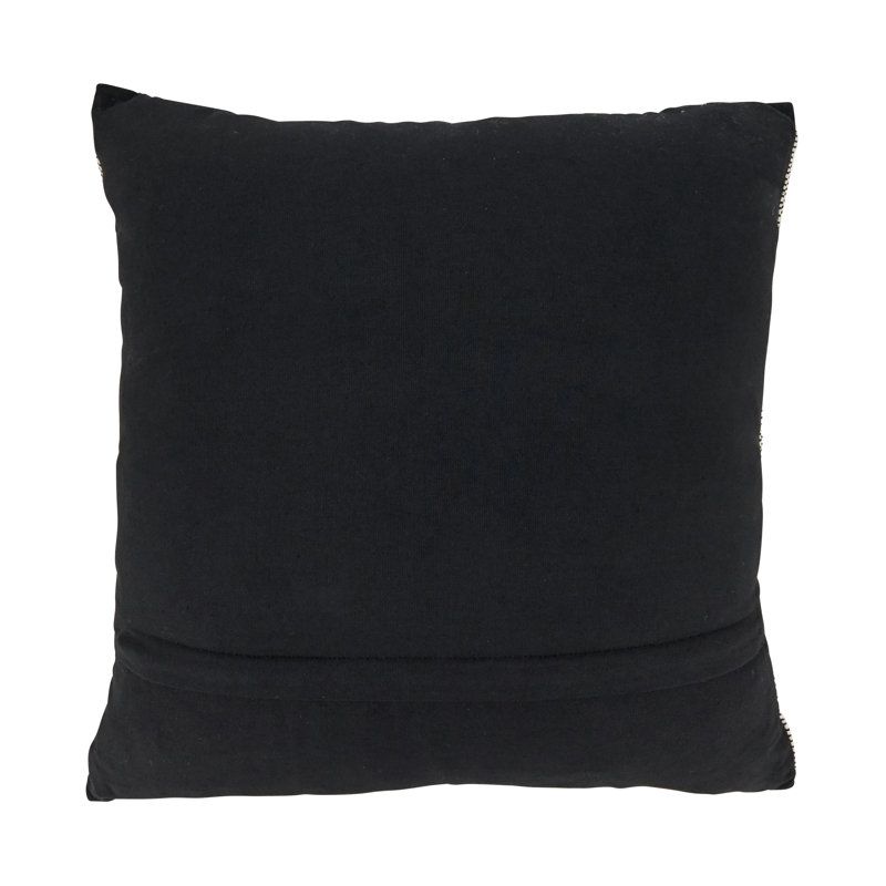 Housse de coussin en coton Jaeda Collection, H 18 po x l 18 po, Carré