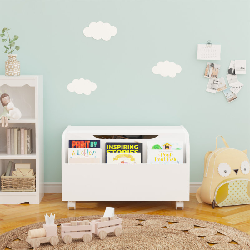Toy Storage Organizer with Front Bookshelf,Bookcase