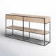 Ophelia 63'' Solid Wood Console Table