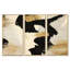 «Golden and Black Glam Collage II», reproduction sur toile 3 pièces-72043720-72043386