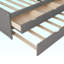 Lit de jour simple avec lit gigogne-943961768