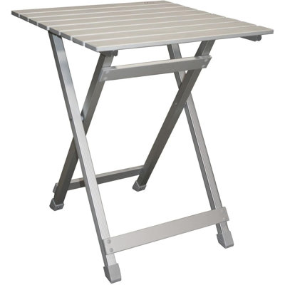 Camping Table Made With Weather-Resistant Aluminum