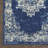 Burnie Oriental Blue/White Area Rug-1183876817