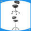Magasinez le tabouret avec dossier, le siège de garage pneumatique / le tabouret de travail avec des roues, une charge de 300 lb, un siège réglable à roulettes, un tabouret d'atelier rembourré pivotant à 360 °