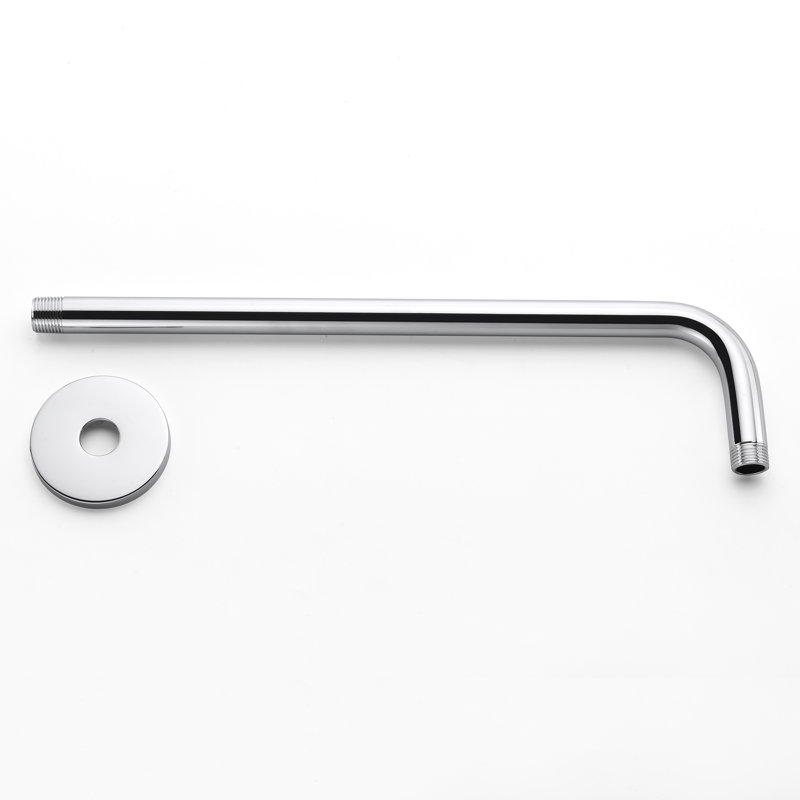 Bras de douche et bride 15 "Luxier, Chrome