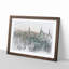 Manhattan Skyline in New York - Picture Frame Graphic Art Print-56734763-56734764