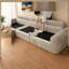 Canapés d'angle spacieux, canapé modulaire moderne en boucle camel pour la maison familiale-136844065