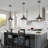 3- Light 10.5 Inches Farmhouse Pendant Light For Kitchen, Dining Room Living -119402930