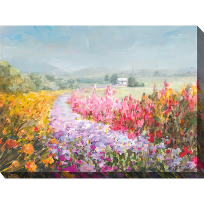 Art de plein air fleuri