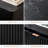 Brooklyn Headboard And Nightstands Set King, Black-665866434-665866432