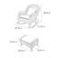 Creative home balcony lazy casual rocking chair