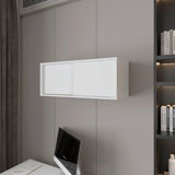 Floating Cabinet With Sliding Door