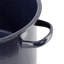 Oster Castillo 11 Quart Enamel on Steel Stock Pot with Lid in Blue