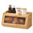 Bamboo Bread Box for Kitchen Countertop