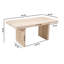 Cardere Solid Wood Dining Table