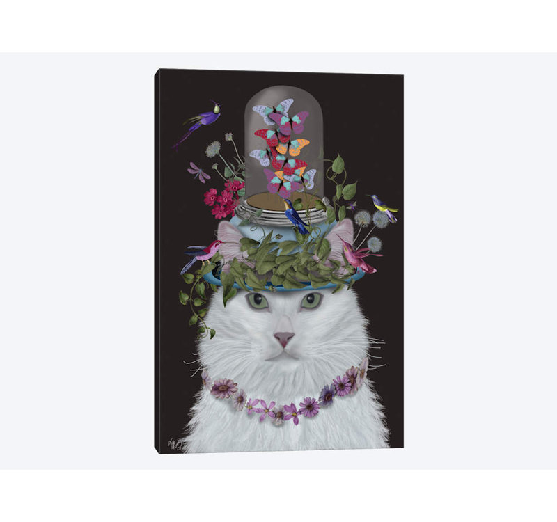 Fab Funky - Wrapped Canvas Print, 66.04 cm H x 45.72 cm W x 3.175 cm D