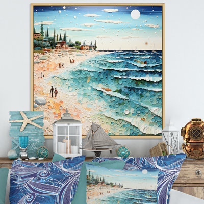 " Beach Photo Sandy Serenade V "