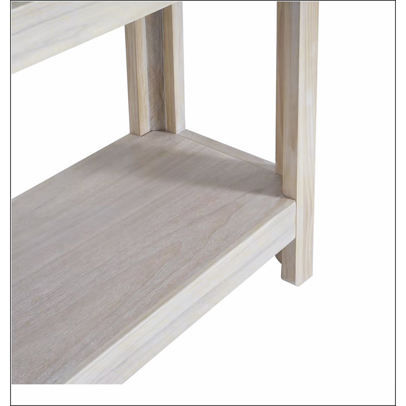 Console Mirod Modern Farmhouse, Naturel