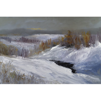 Fresh Snow by Sheila Finch - Painting Print