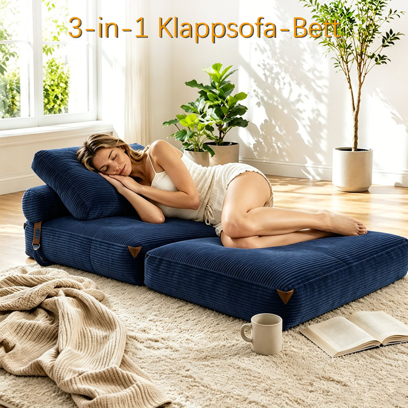 Bean Bag Chair, Blue