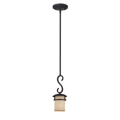 Luminaire suspendu cylindrique 1 lumière Bublitz