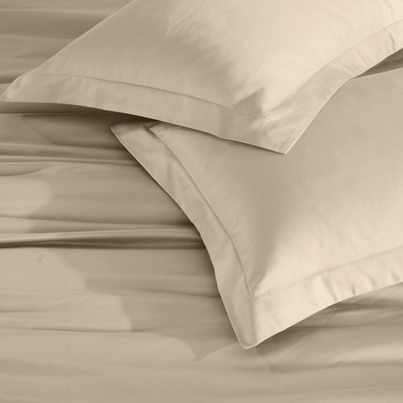Ensemble de housse de couette de luxe en coton égyptien certifié 650 fils Luxury, Lin