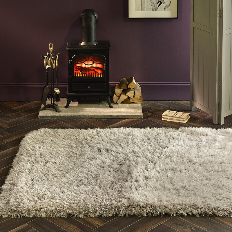 Maguire Solid Colour Area Rug, Rectangle 60 x 120cm