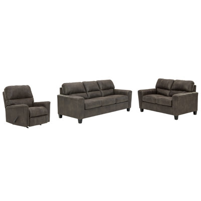 Navi 3 - Piece Living Room Set -  Signature Design by Ashley, PKG007391