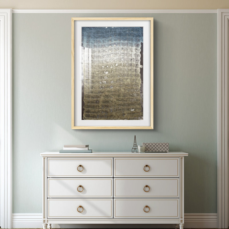 Printed Acadia VI -Framed Print, Natural