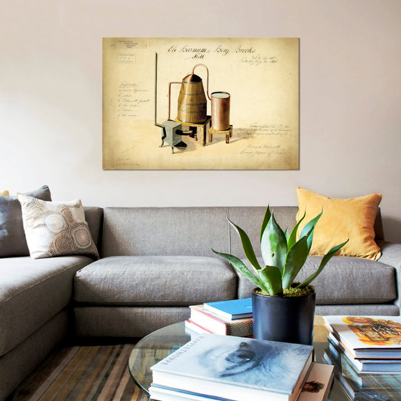 « lune still », impression sur toile, H 18 po x l 26 po x P 1,5 po, Toile tendue