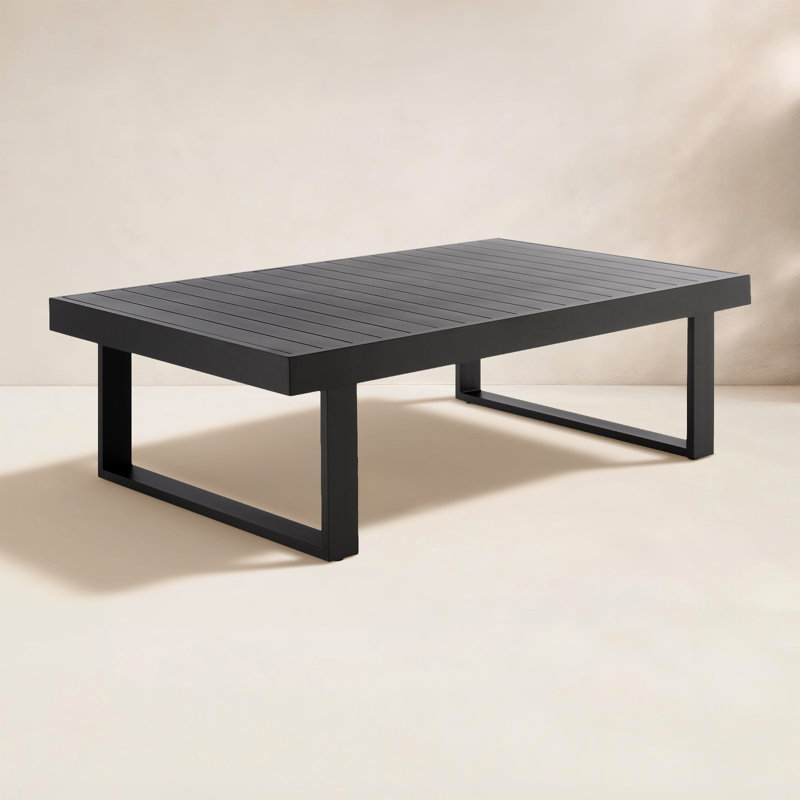 Table basse Azima, Noir