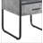 Raziela Concrete  &  Finish End Table with Drawer