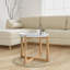 Keyontai Cross Legs Coffee Table-611415590-636182807