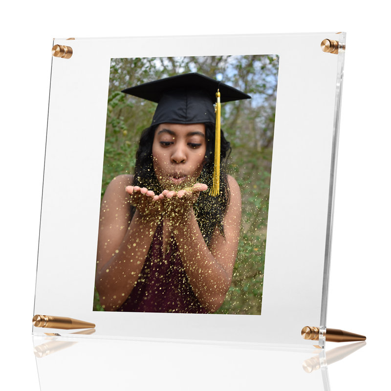 Tabletop Picture Frame, 9" x 12", Gold
