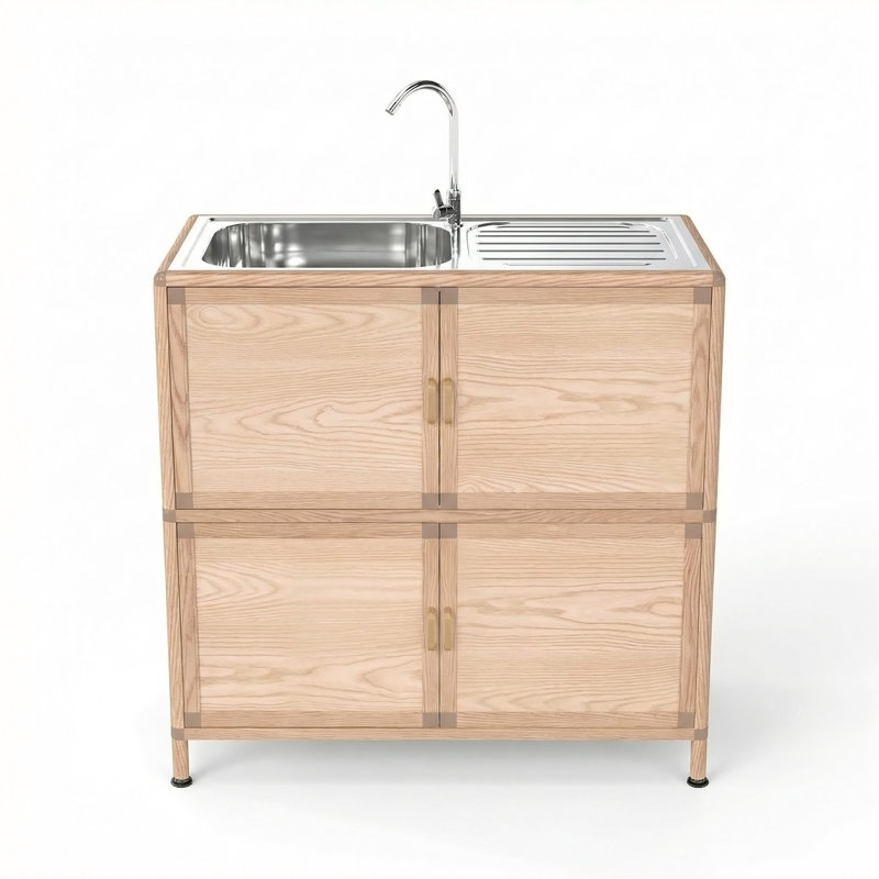 Utility Sink with Cabinet