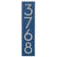 Floating Modern 3" Number Vertical Address Plaque (4 Digits)-435911184-435911275-435907216