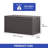 Balconera 100 Gallons Lockable Resin Deck Box-107332798