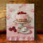 Sweet Pink Cake Strawberry Canvas Print - Urban Studio-2045954482